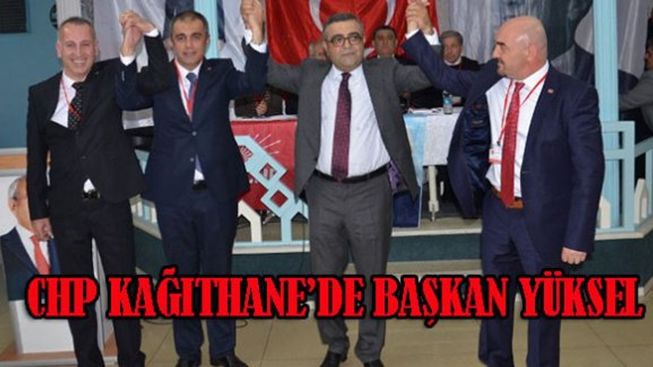 CHP Kâğıthane kazanan Mehmet Ali Yüksel oldu