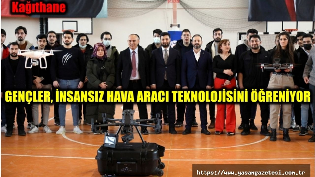 GENÇLER, İNSANSIZ HAVA ARACI TEKNOLOJİSİNİ ÖĞRENİYOR