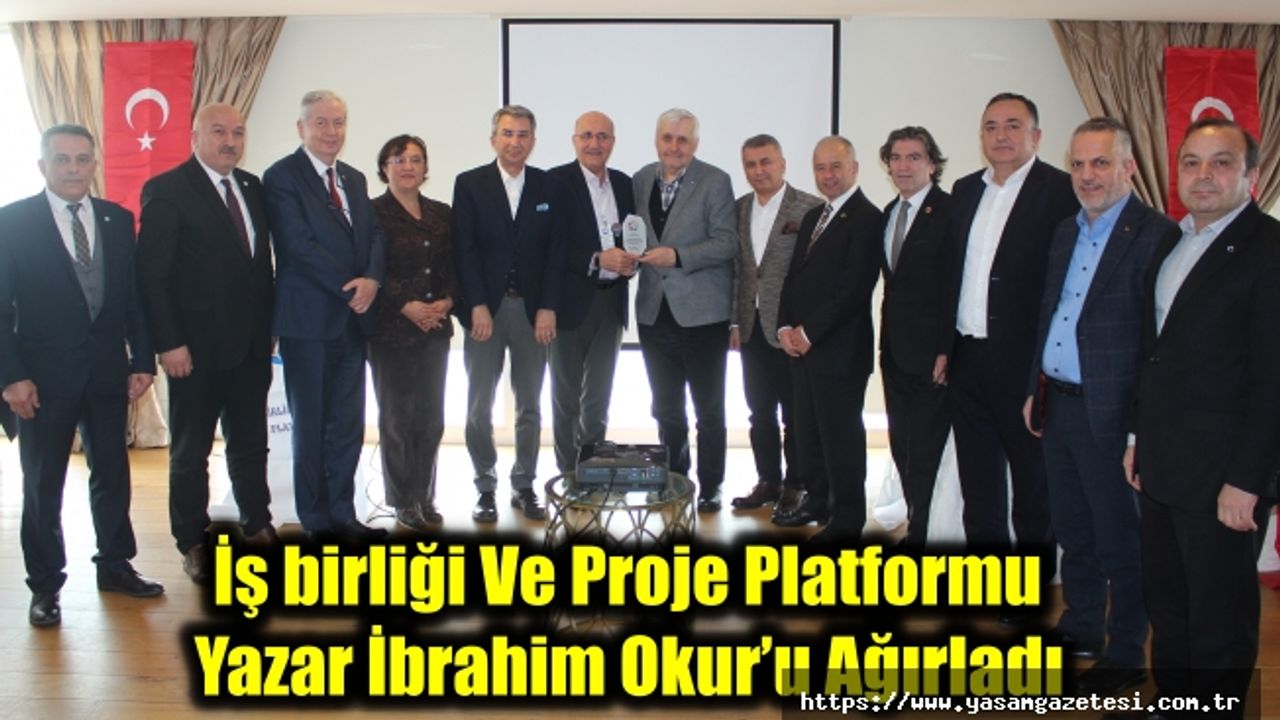 İşbirliği Ve Proje Platformu Yazar İbrahim Okur’u Ağırladı