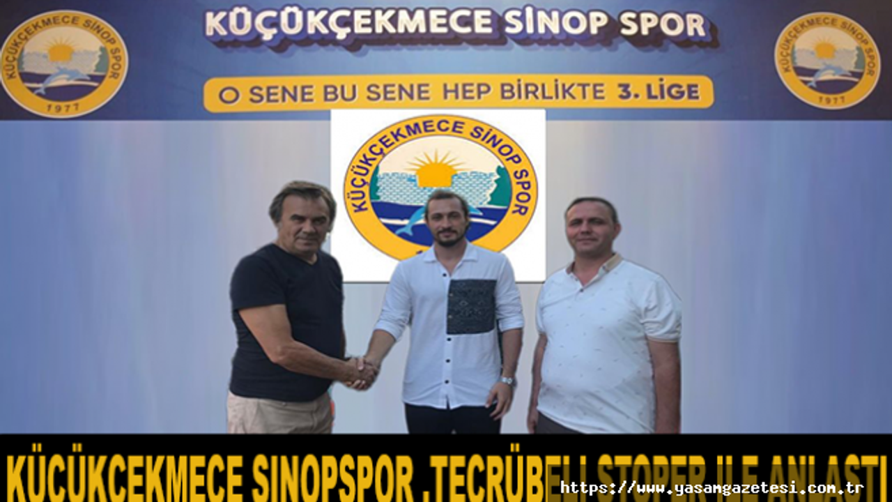 Küçükçekmece Sinopspor ,Tecrübeli stoper ile anlaştı