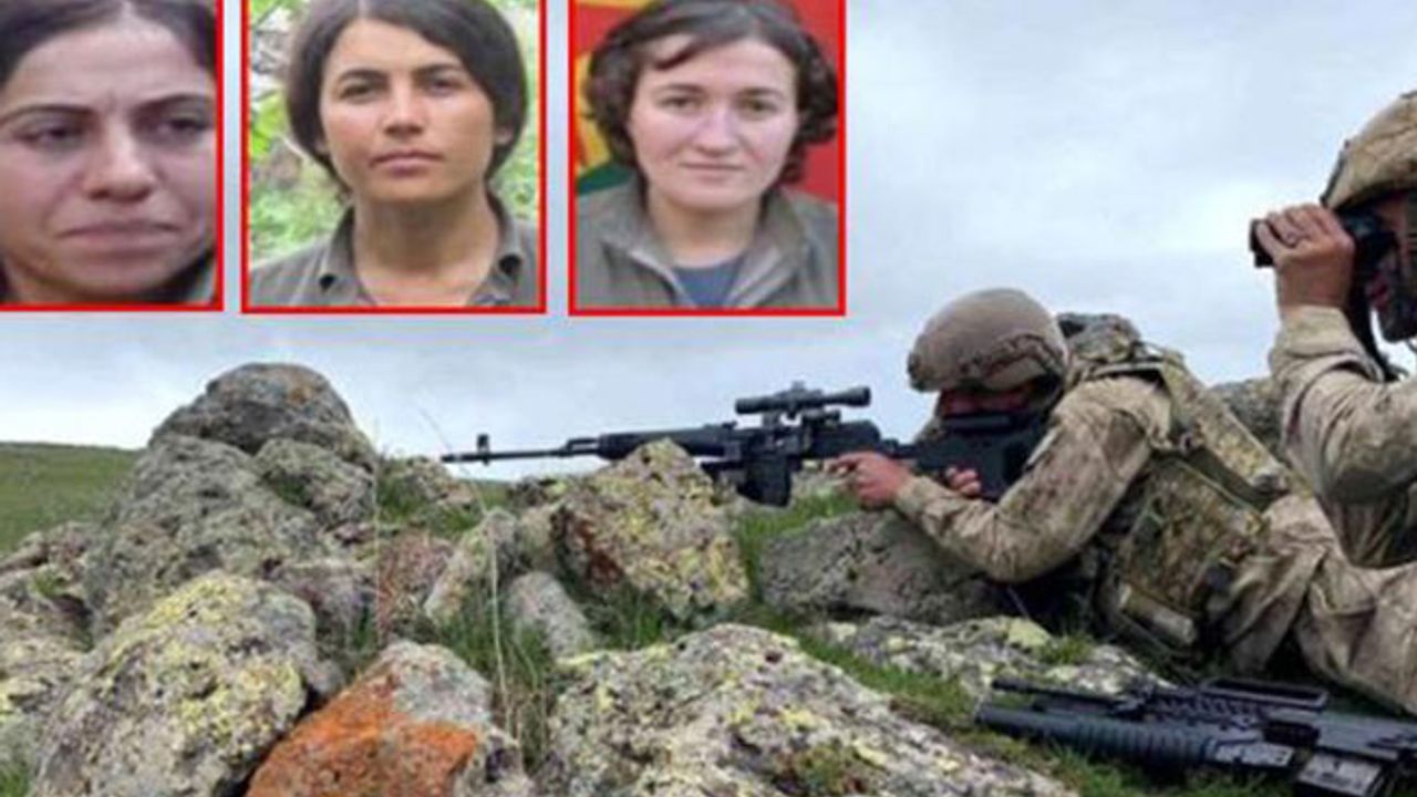 Başlarına 1 milyon TL ödül koyulan 3 terörist etkisiz hale getirildi