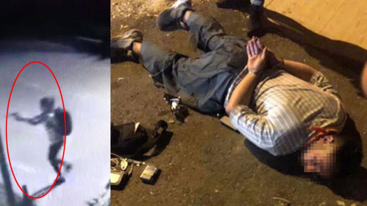 Mersin'de polisevine saldırının görüntüleri ortaya çıktı