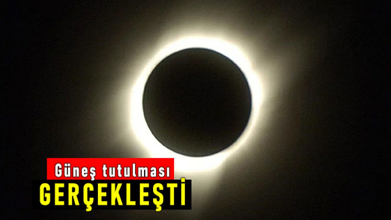 Bugün 25 Ekim: Güneş Tutulması gerçekleşti