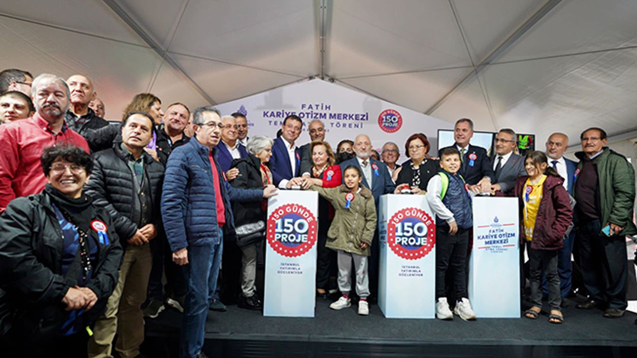 İmamoğlu: İstanbul halkına hizmet etmekten başka çılgın projem yok