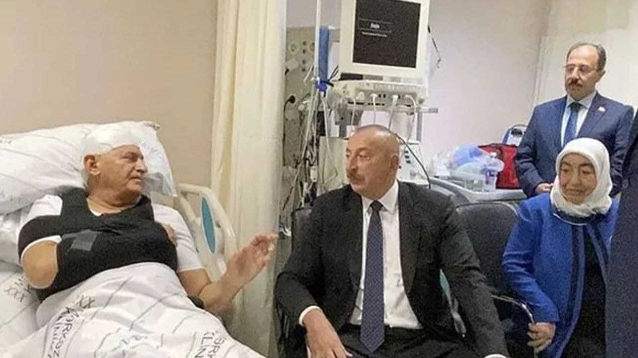Kaza sonrası Binali Yıldırım'dan ilk fotoğraflar geldi