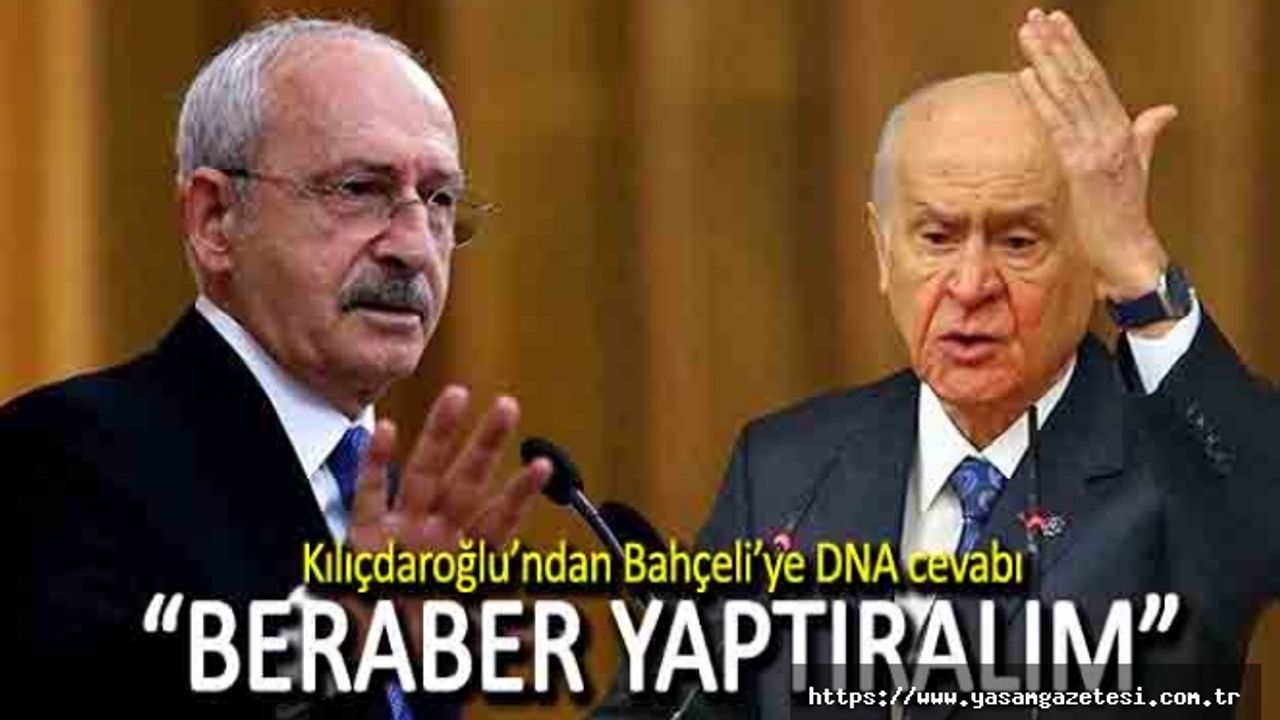 Kılıçdaroğlu'ndan DNA testi cevabı: Beraber yaptıralım
