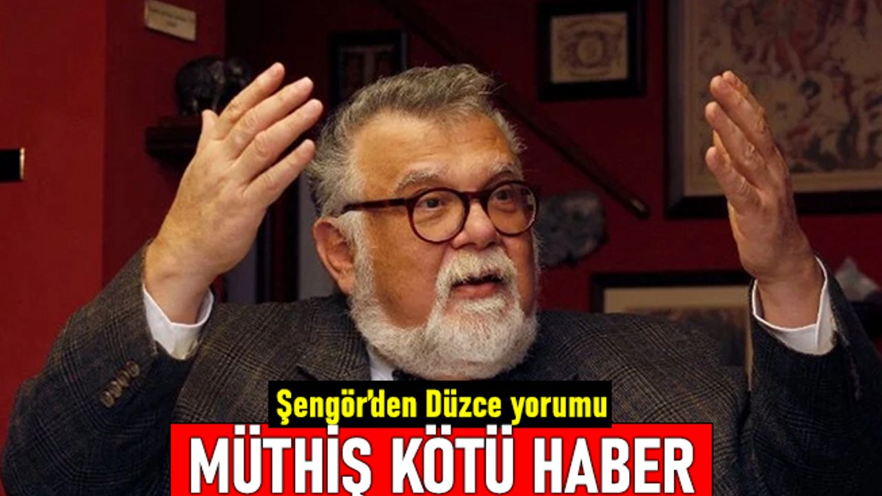 Celal Şengör'den Düzce depremi yorumu: Müthiş kötü bir haber