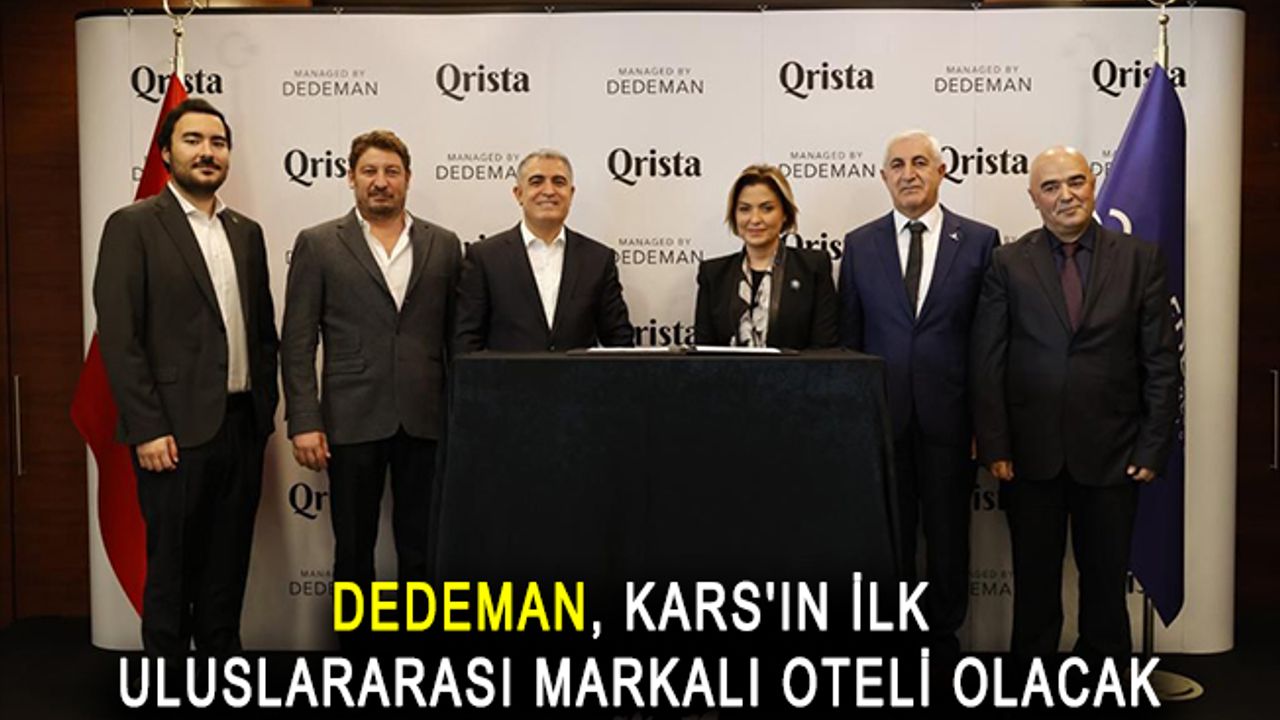 Dedeman, Kars'ın ilk uluslararası markalı oteli olacak