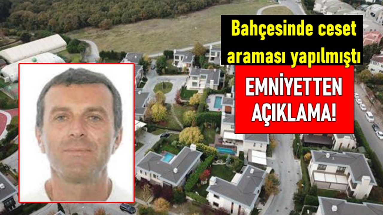 Emniyetten evinde ceset araması yapılan Sırp mafya lideri hakkında açıklama