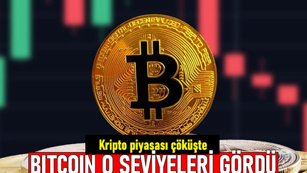 Kripto piyasası çöküşte! Bitcoin 16 bin doları gördü