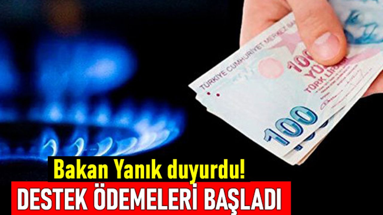 Ödemeler başladı: Doğalgaz desteğine başvuru yapanlar hesaplarına baksın
