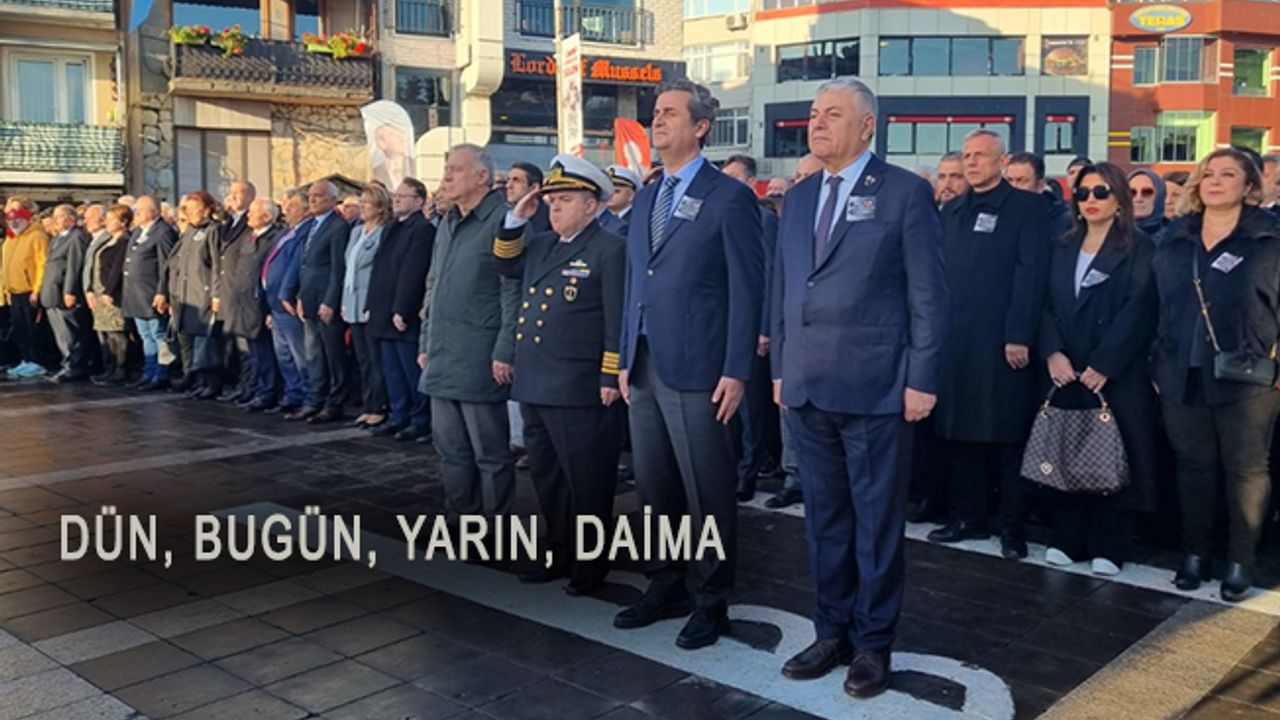 Sarıyerliler Ulu Önder Atatürk’ü anmak için “Atatürk Kent Ormanı’nda” buluştu