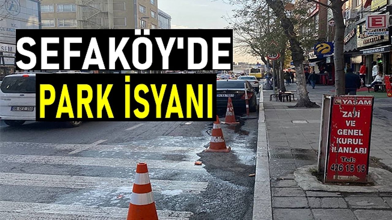 Sefaköy'de park isyanı