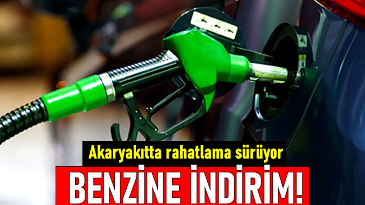 Akaryakıtta rahatlama sürüyor: Benzine indirim geliyor