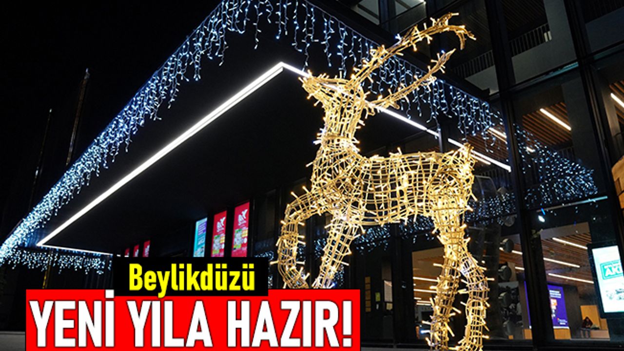 Beylikdüzü yeni yıla ışıklar içinde rengarenk girecek!