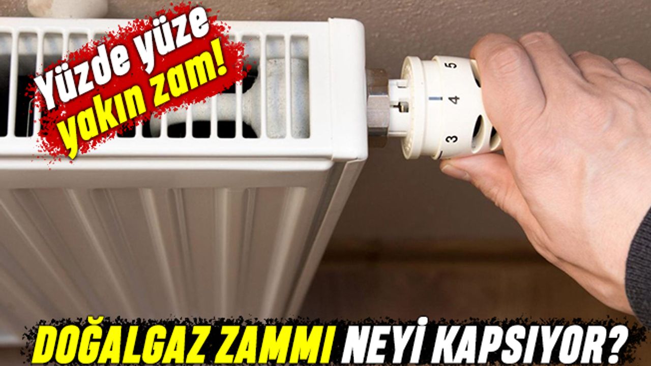 Doğalgaza gelen yüzde 84'lük zam neyi kapsıyor?
