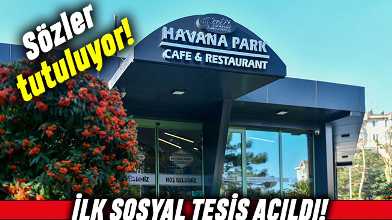 Esenyurt’ta sözler tutuluyor; Sosyal Tesis açıldı