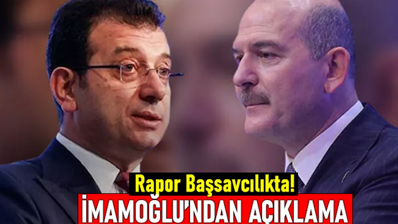 İBB için terör soruşturması başsavcılıkta; İmamoğlu'ndan açıklama