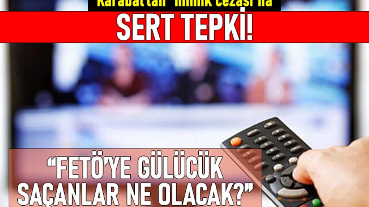 Karabat'tan Halk TV'ye verilen mimikle terör övücülüğü cezasına tepki