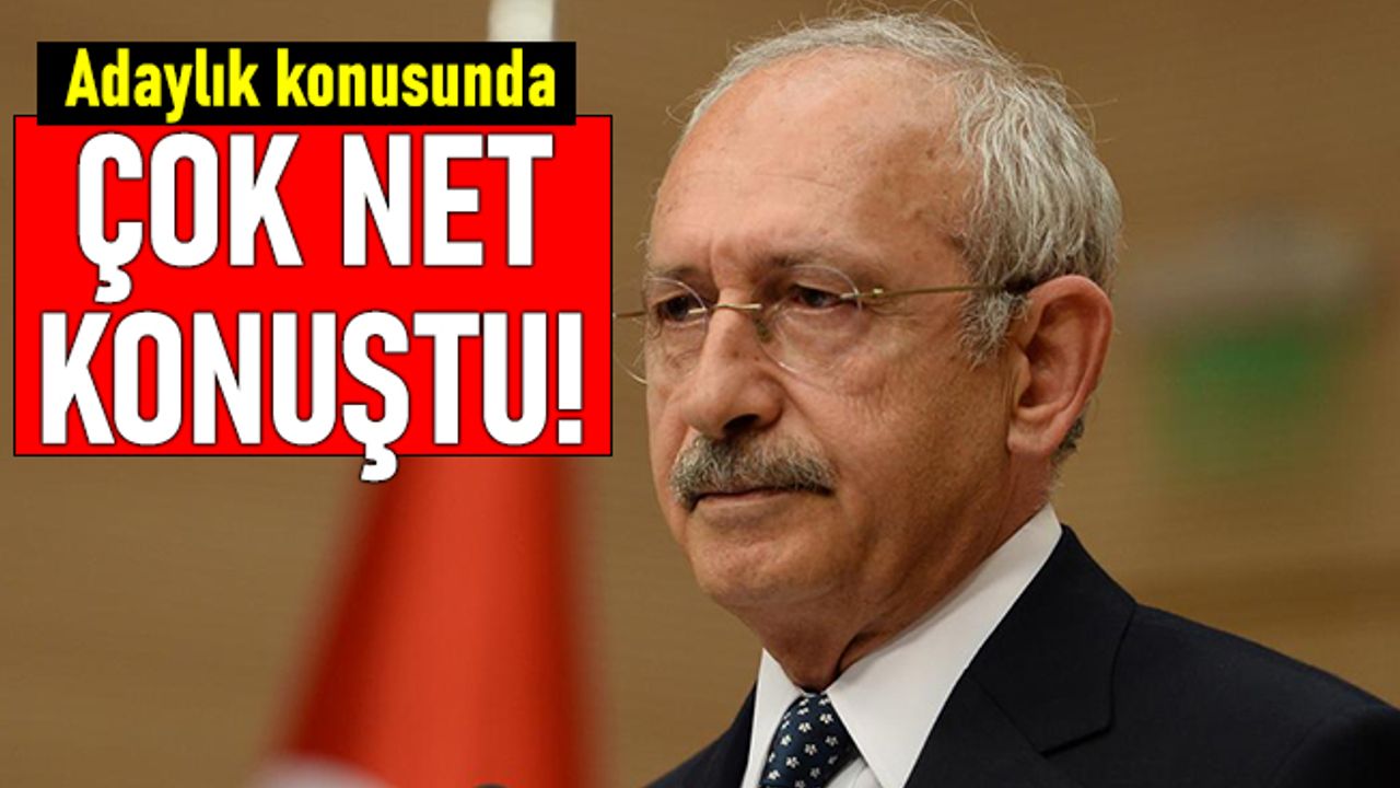 Kılıçdaroğlu'ndan ilk kez bu kadar net konuştu: Aday olurum!
