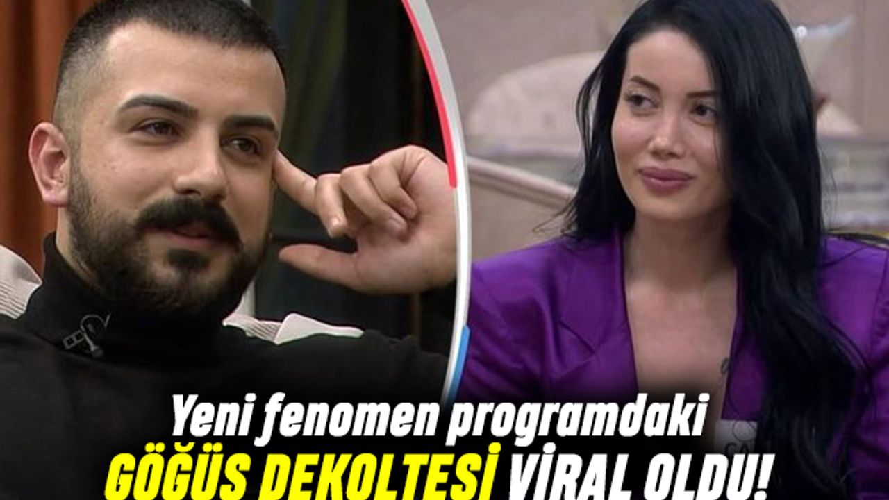 Kısmetse Olur'daki göğüs dekoltesi viral oldu