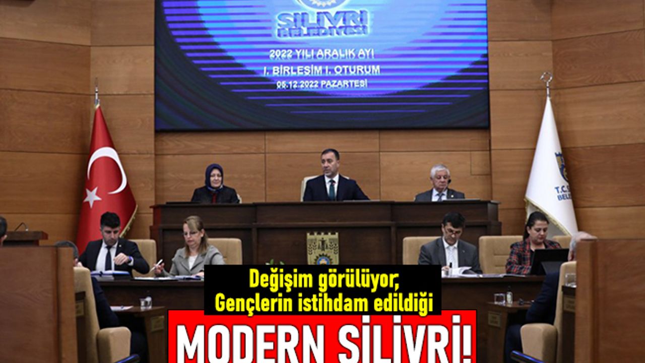 Modern ve gençlerin istihdam edildiği bir Silivri