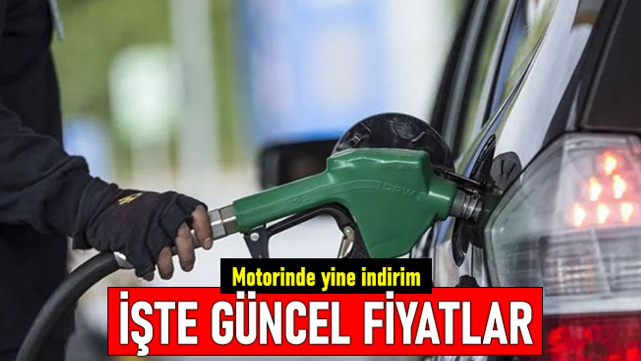 Motorinde bir indirim daha 6 Aralık 2022 güncel benzin fiyatları