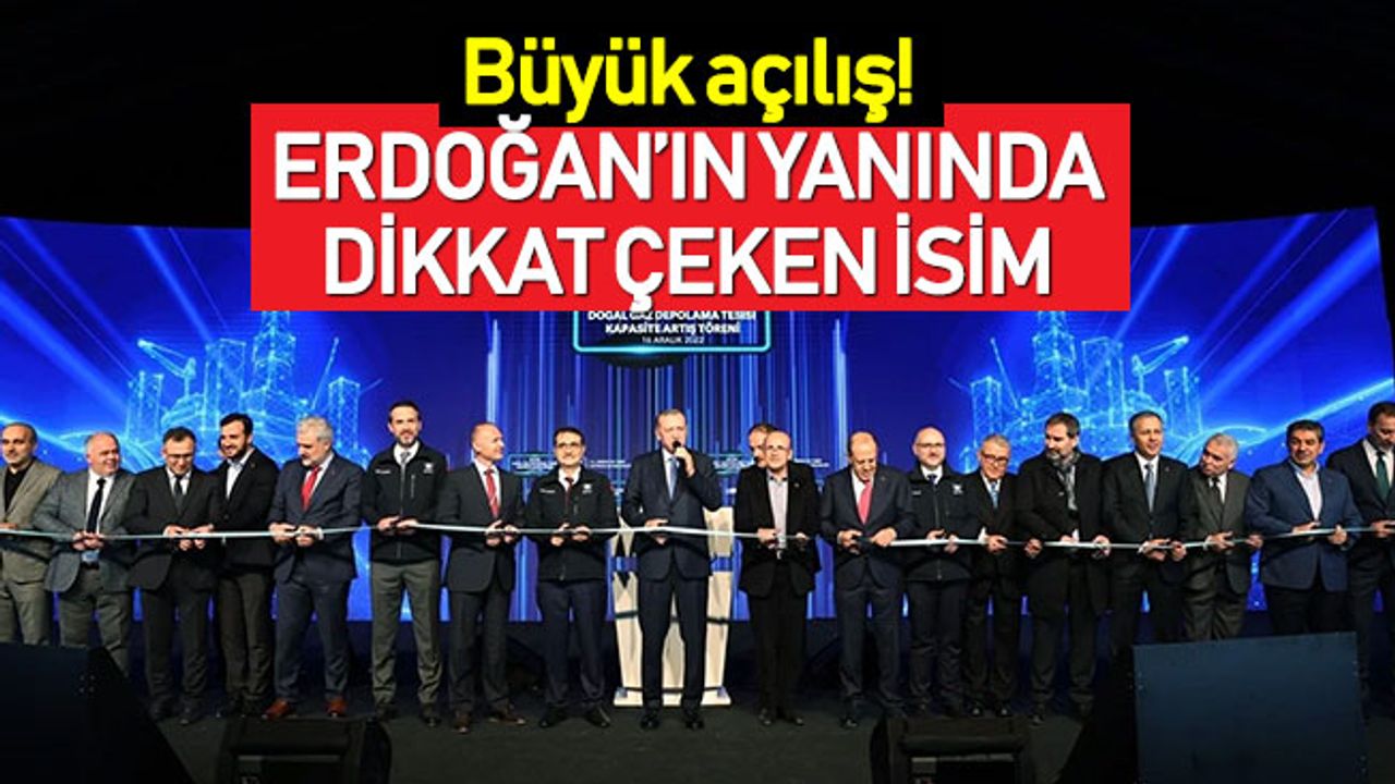 Silivri doğalgaz depolama tesisi açıldı; Mehmet Şimşek, Erdoğan'ın yanında