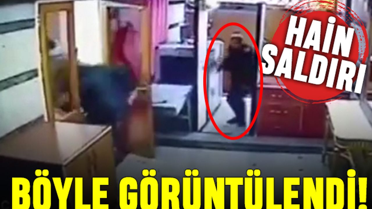 Azerbaycan Büyükelçiliği'ne saldırı anı kamerada