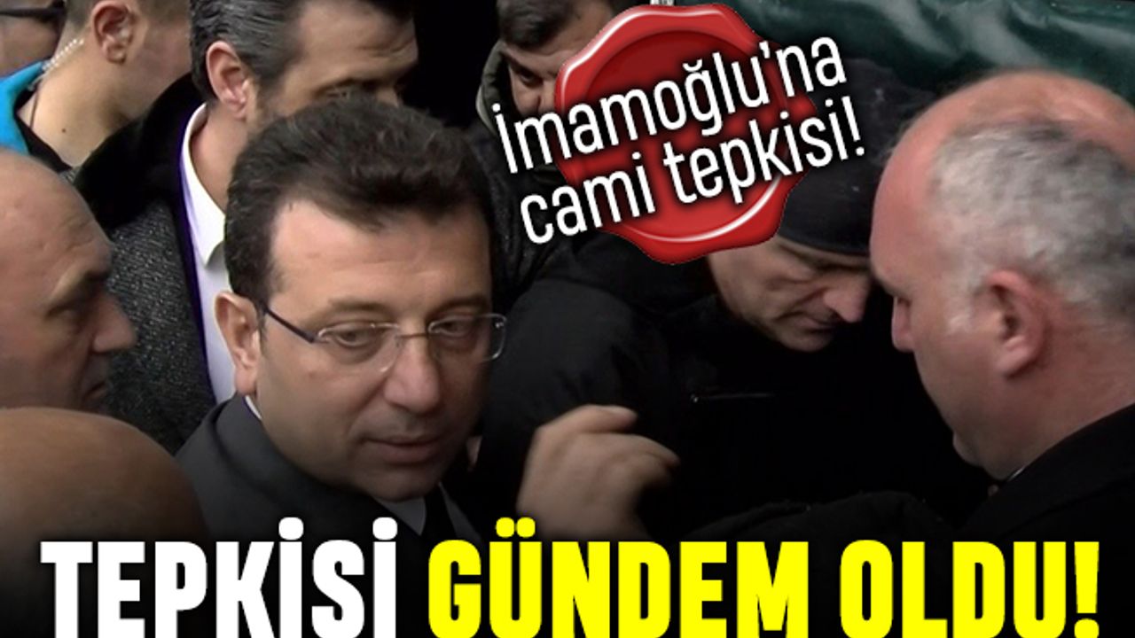 Bursa'da cami tepkisi; İmamoğlu'nun cevabı gündem oldu!