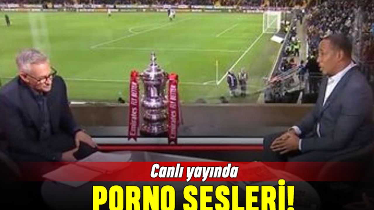 Canlı yayında porno sesleri gündemde; Kanal özür diledi