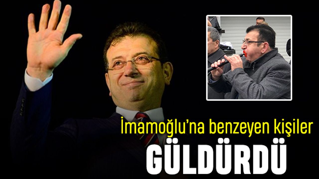 Sosyal medyada Ekrem İmamoğlu'na benzeyen kişiler güldürdü