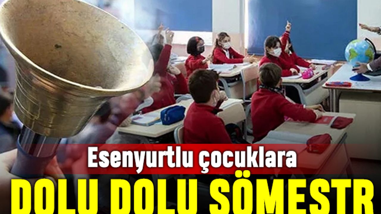Esenyurtlu çocuklara özel sömestr şenlikleri başlıyor