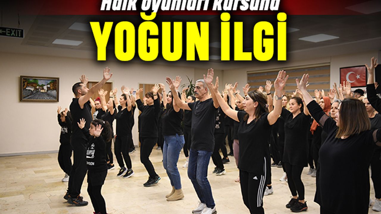 Esenyurt’ta halk oyunları kursuna yoğun ilgi