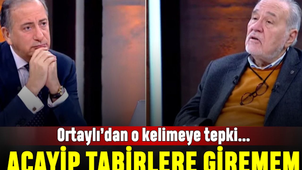 İlber Ortaylı'dan Türkiyeli lafına tepki: Ben Türk'üm