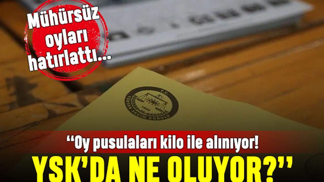 Karabat: Pusulalar kilo ile alınıyor, YSK'da ne işler dönüyor?