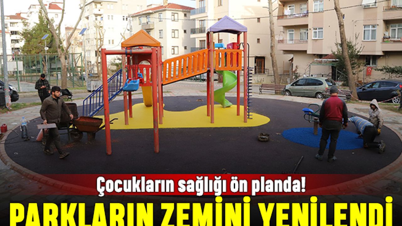 Kartal’da park sayısı artıyor, zeminler yenileniyor