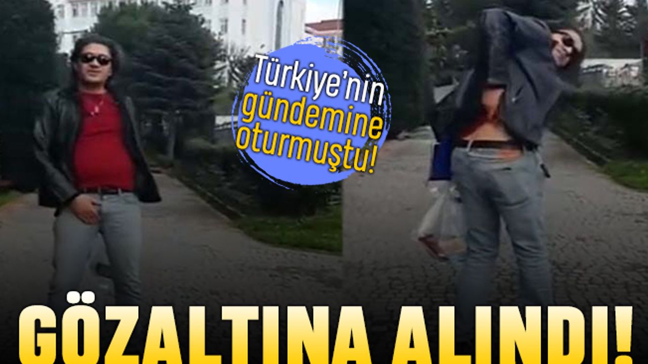 Kedi tekmeleyip cinsel organını gösteren Aytuğ Koyuncu gözaltına alındı