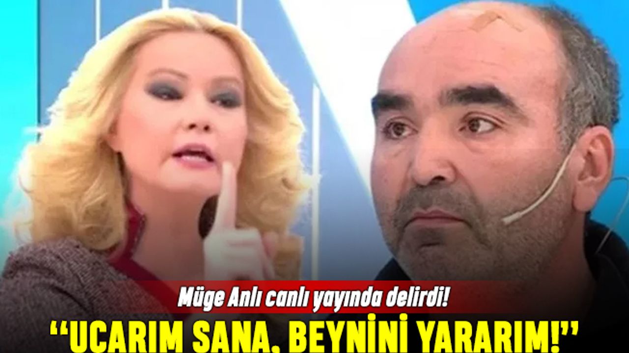 Müge Anlı canlı yayında delirdi: Bacaklarıma bakma