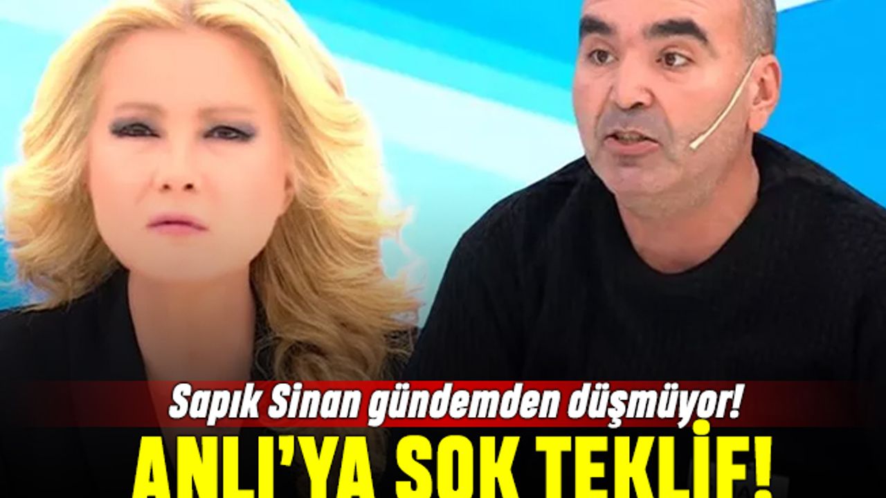 Sapık Sinan'dan Müge Anlı'ya birlikte yaşama teklifi