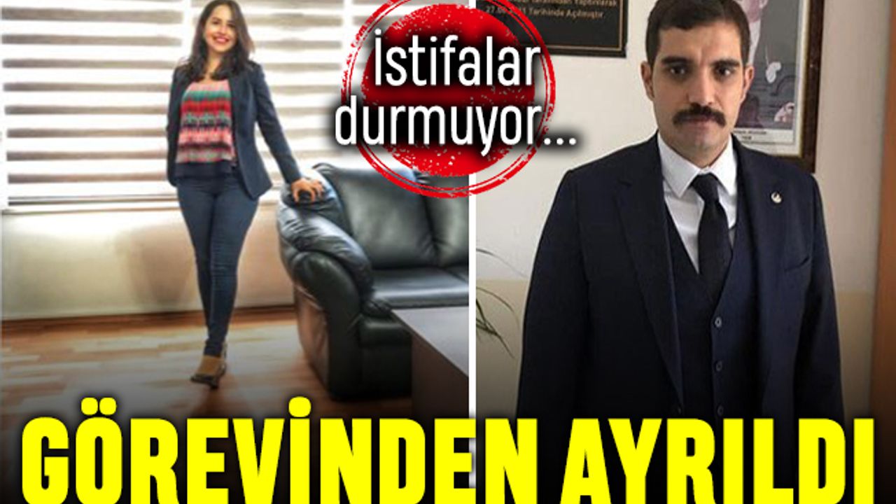 Sinan Ateş istifaları durmuyor: MHP'li genç avukat görevi bıraktı