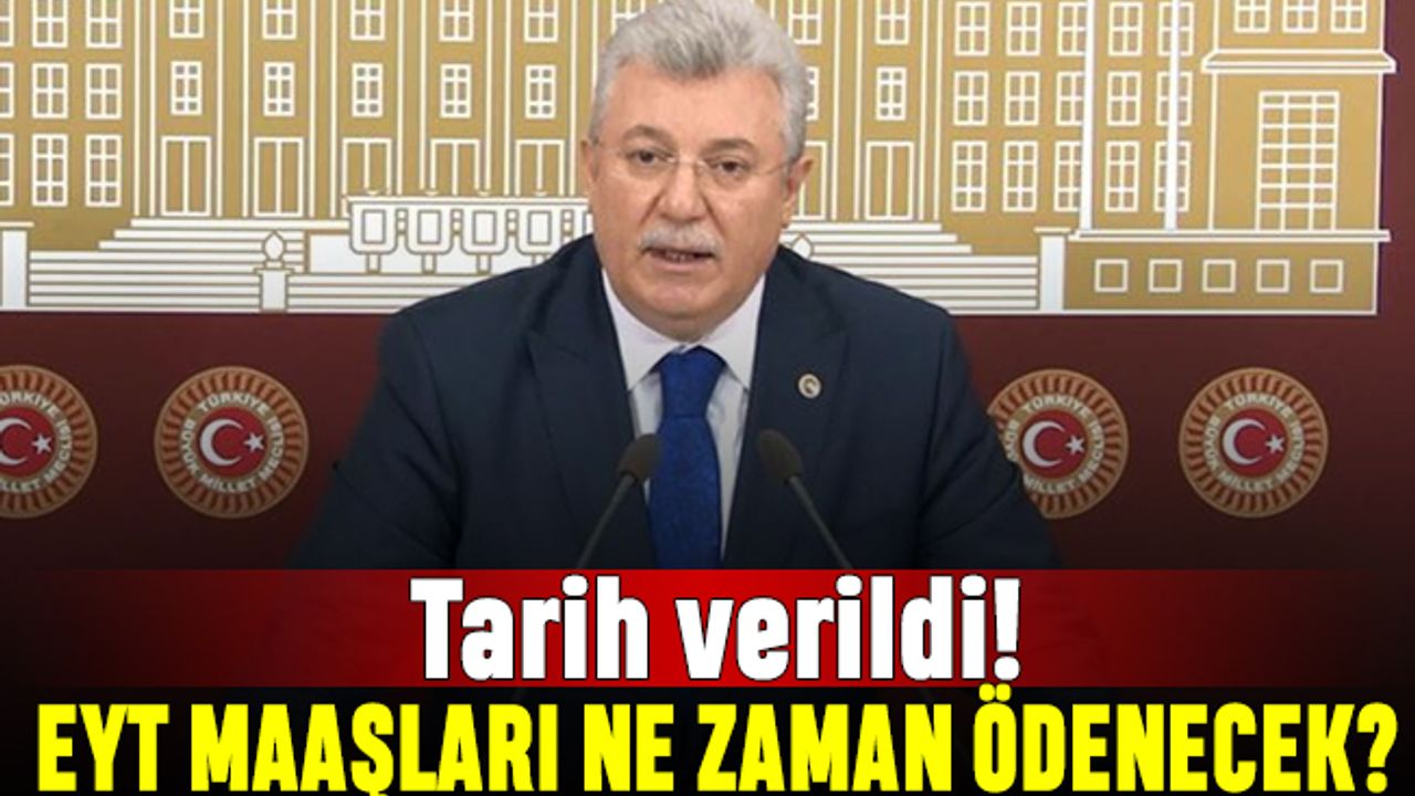 Tarih verildi: AK Parti EYT maaşlarının ne zaman ödeneceğini açıkladı