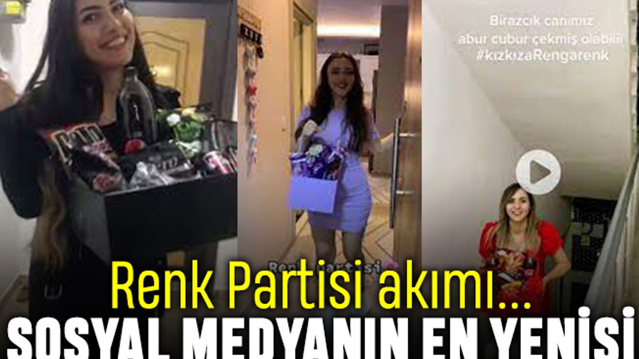 Yeni sosyal medya akımı: Renk Partisi