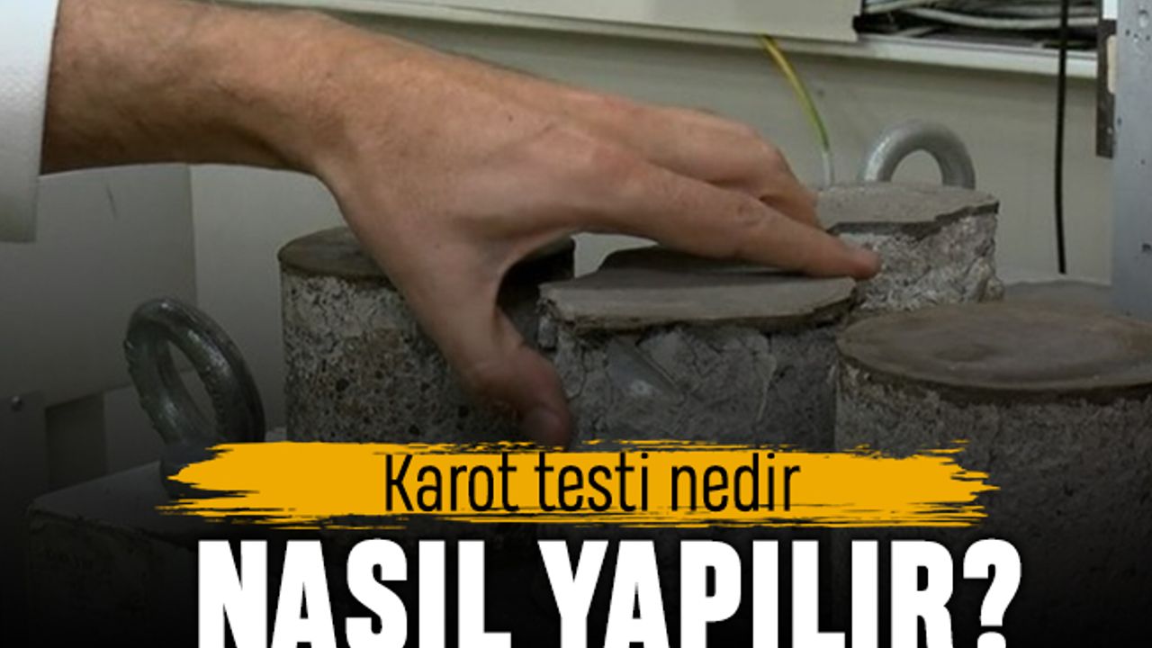 Bina dayanıklılık karot testi nedir, nasıl yapılır?