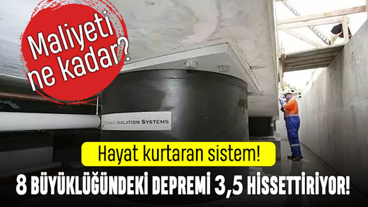 Binalarda deprem izolatörü raylı sistem nedir, fiyatları ne kadar?