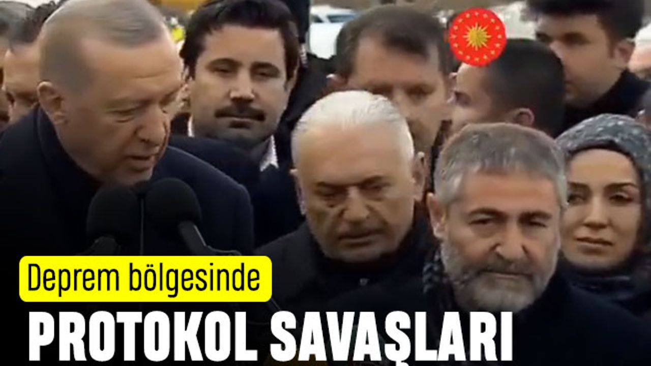 Deprem bölgesinde Nureddin Nebati'nin öne geçme savaşı