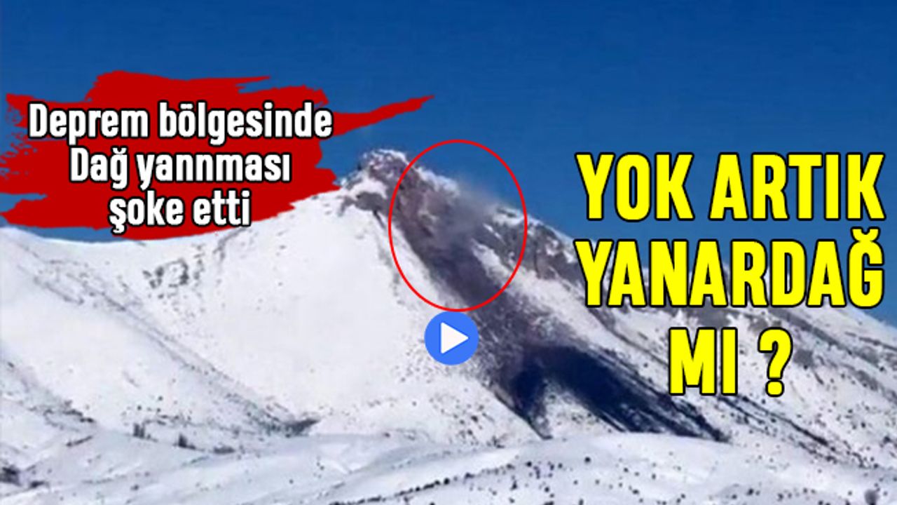 Deprem bölgesinde yanardağ korkusu