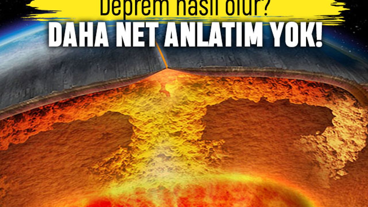 Deprem nasıl olur? Deprem oluşumunun en net videosu