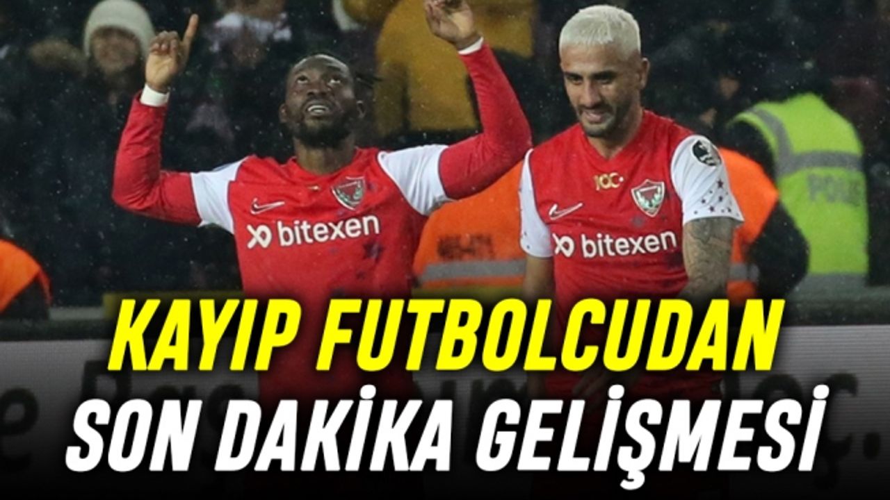 Hataysporlu Atsu'dan son dakika gelişmesi