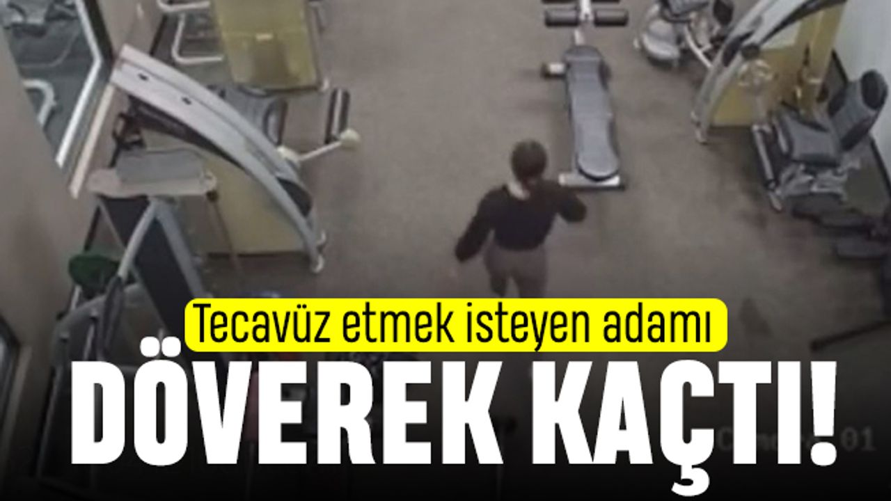 Kendisine tecavüz etmek isteyen adamı dövdü